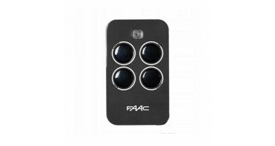 Faac XT4 RC пульт-брелок 433 МГц, 4-канальный, черного цвета 787456