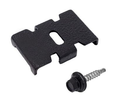 крепеж с саморезом паук RAL 7024