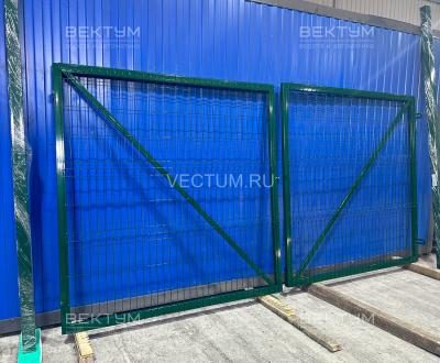 распашные ворота сетка